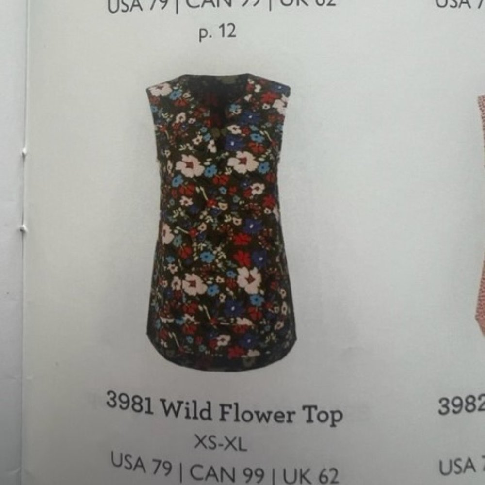 Cabi Medium Wild Flower Top